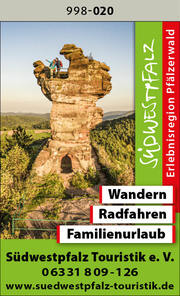 Erlebnisregion Pfälzerwald – Wandern, Radfahren, Familienurlaub