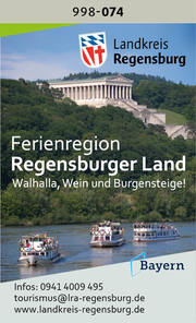 Regensburger Land - Walhalla, Wein und Burgensteige!