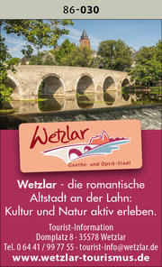 Wetzlar - Die romantische Altstadt im Lahntal