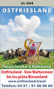 Ostfriesland – Reiseschmöker & Radkatalog - Vom Wattenmeer bis ins grüne Binnenland
