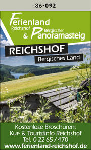 Ferienland Reichshof – Bergischer Panoramasteig