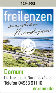 Dornum – Freilenzen an der Nordsee