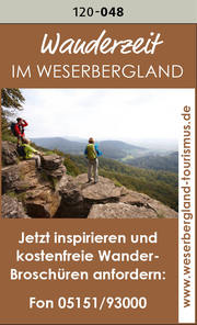 Wanderzeit im Weserbergland