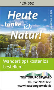 Teutoburger Wald - Heute tanke ich Natur