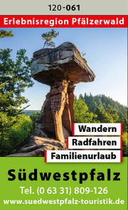 Erlebnisregion Pfälzerwald – Wandern, Radfahren, Familienurlaub