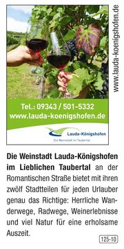Lauda-Königshofen – Die Weinstadt im Lieblichen Taubertal