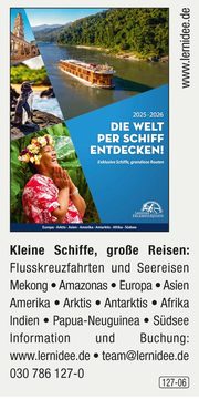 Lernidee – Die Welt per Schiff entdecken!