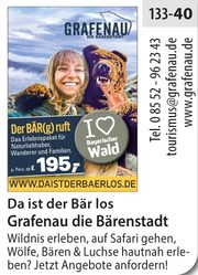 Grafenau – Der BÄR(g) ruft