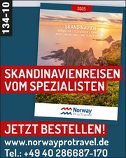 NORWAY ProTravel – Skandinavien, Norwegen / Schweden / Finnland – Auto-, Bahn-, Bus- und Schiffsreisen