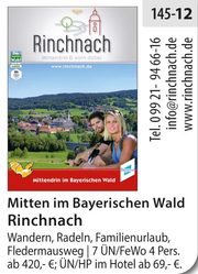 Rinchnach - Da will ich hin!