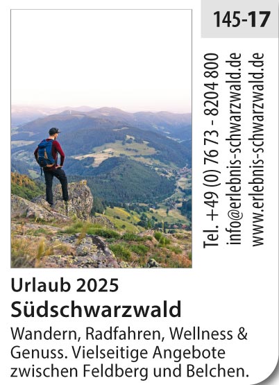 Urlaub im Südschwarzwald