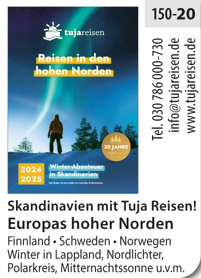 Tujareisen – Reisen in den hohen Norden!