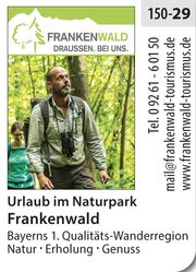 Urlaub im Naturpark Frankenwald