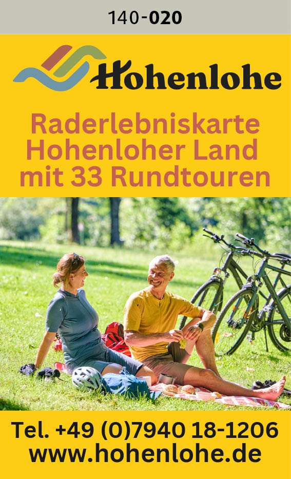 Hohenlohe - Radfahren & Genuss