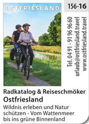 Ostfriesland – Reiseschmöker & Radkatalog - Vom Wattenmeer bis ins grüne Binnenland