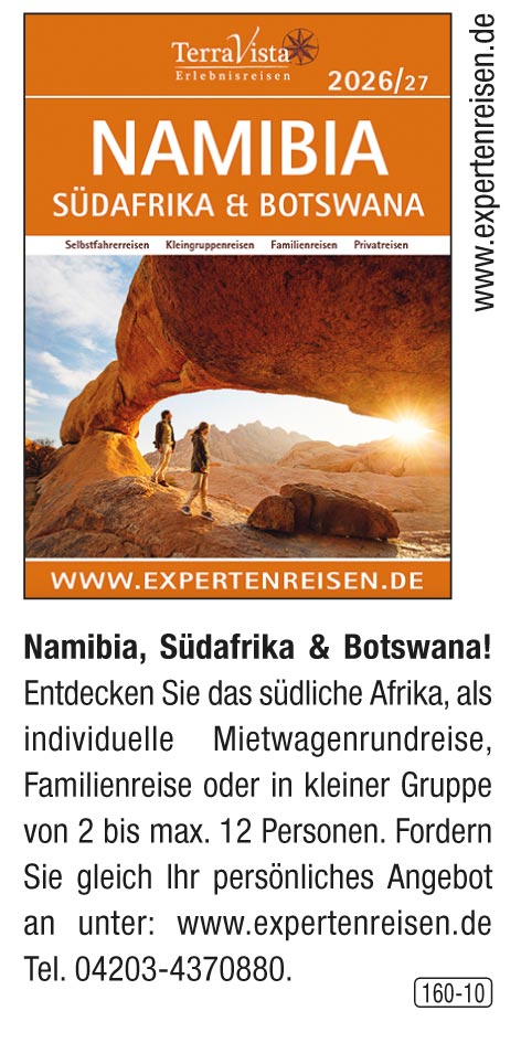 Namibia, Südafrika & Botswana