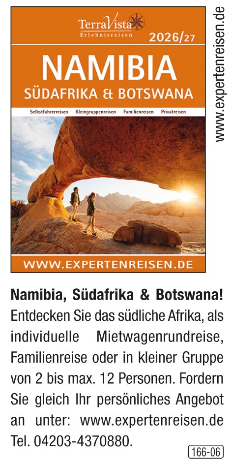 Namibia, Südafrika & Botswana