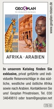 Geoplan Privatreisen nach Afrika und Arabien