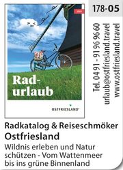 Ostfriesland – Reiseschmöker & Radkatalog - Vom Wattenmeer bis ins grüne Binnenland