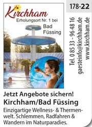 Kirchham – Attraktive Wellness- und Gesundheitsangebote