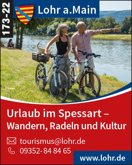 Lohr am Main – Urlaub im Spessart: Wandern, Radeln und Kultur