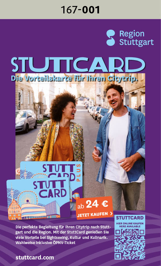 Stuttcard – Die Vorteilskarte für Ihren Citytrip