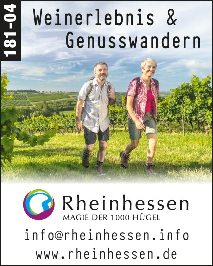 Rheinhessen - Weinerlebnis & Genusswandern