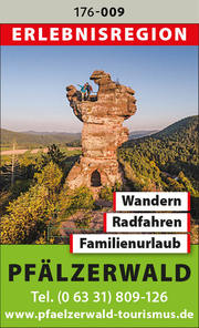 Erlebnisregion Pfälzerwald – Wandern, Radfahren, Familienurlaub