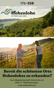 Hohenlohe - Bereit die schönsten Orte Hohenlohes zu erkunden?