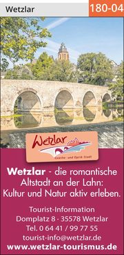 Wetzlar - Die romantische Altstadt im Lahntal