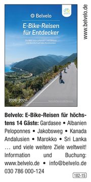 BELVELO - E-Bike Reisen für Entdecker