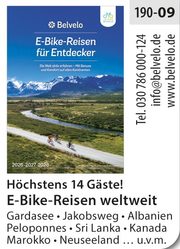 BELVELO - E-Bike Reisen für Entdecker