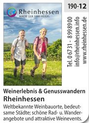 Rheinhessen - Weinerlebnis & Genusswandern