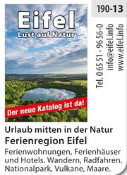 Eifel - Urlaub mitten in der Natur
