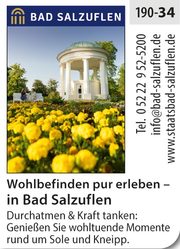 Bad Salzuflen – Wohlbefinden pur erleben