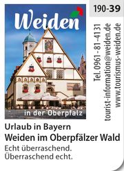 Stadt Weiden – Urlaub in Bayern
