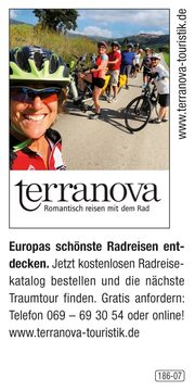 terranova – Europas schönste Radreisen entdecken