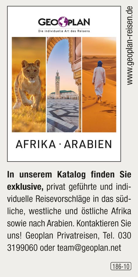 Geoplan Privatreisen nach Afrika und Arabien