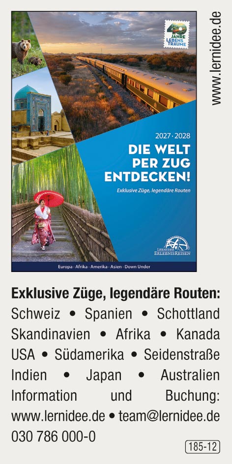 Lernidee – Die Welt per Zug entdecken!